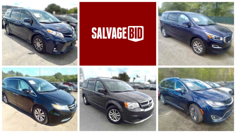 Best Minivans to Buy on Salvagebid - Salvagebid
